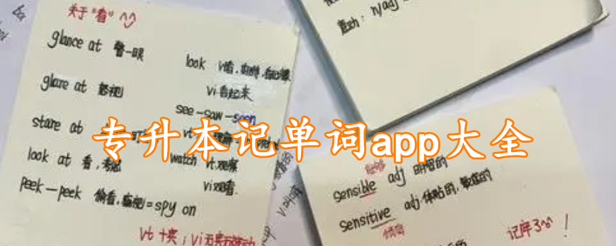 专升本记单词app大全