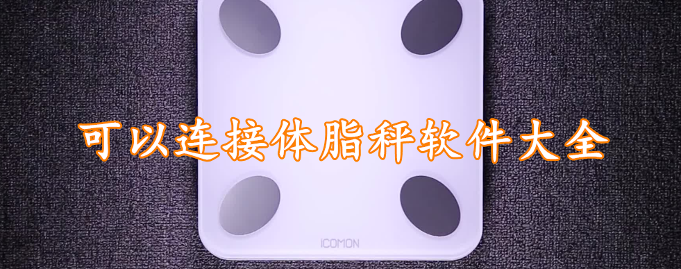 可以连接体脂秤软件大全