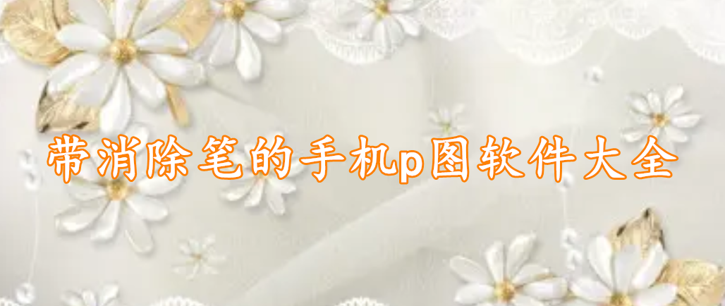 带消除笔的手机p图软件大全