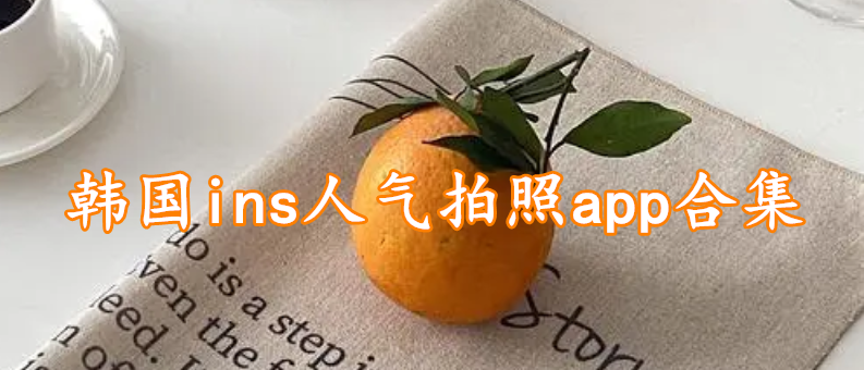 韩国ins人气拍照app合集