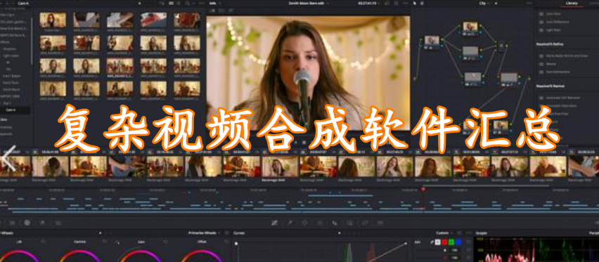 复杂视频合成软件汇总